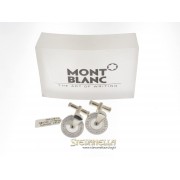 MONTBLANC Gemelli Silver Collection lucidi e satinati referenza 38083 new